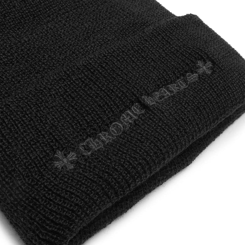 Chrome Hearts Plus Cross Black Beanie