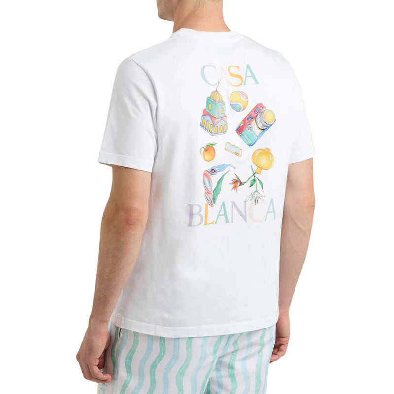 Casablanca Casa Objets En Vrac White T-Shirt