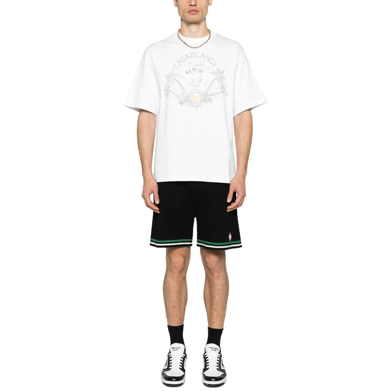 Casablanca Casa Crayon White T-Shirt