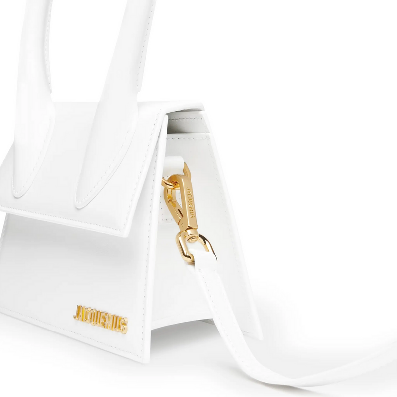 Jacquemus Le Chiquito Moyen White Handbag