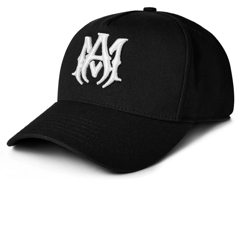 Amiri MA Logo Black Cap