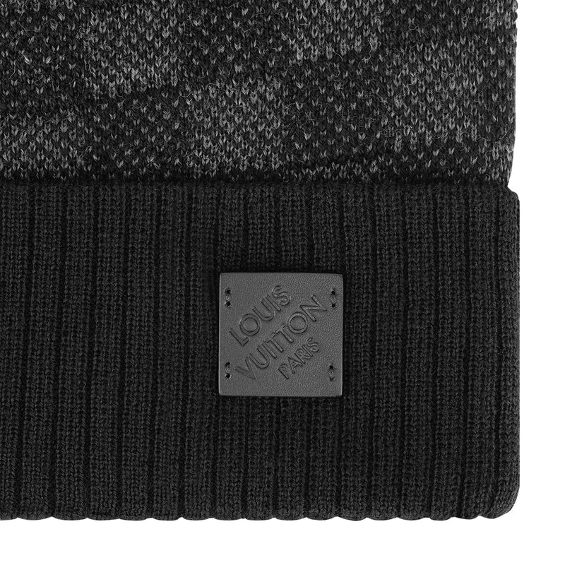 Louis Vuitton Néo Petit Damier Anthracite Beanie & Scarf