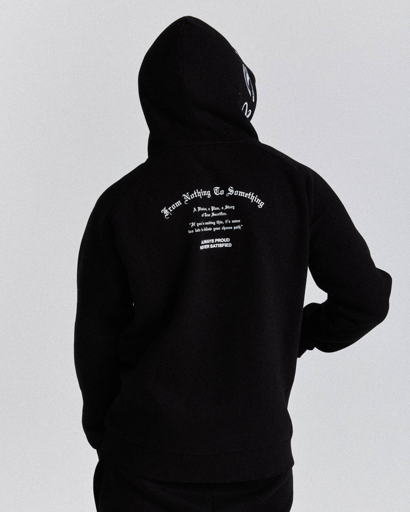 Hoodrich Stature Hoodie Black/White/Grey