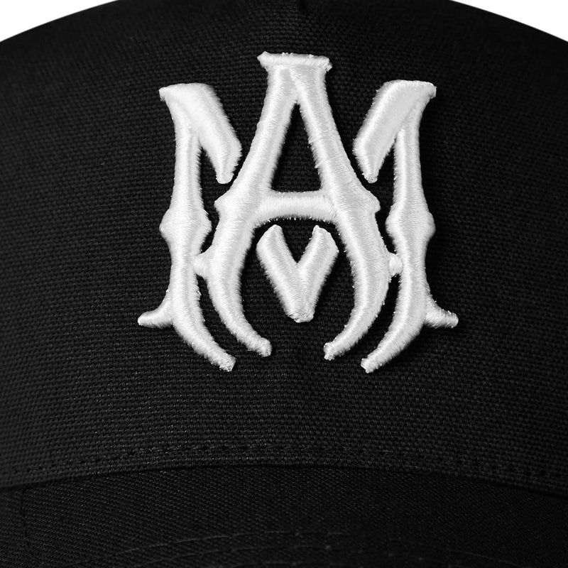 Amiri MA Logo Black Cap