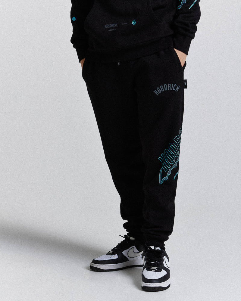 Hoodrich Tycoon Joggers Black/Grey/Blue