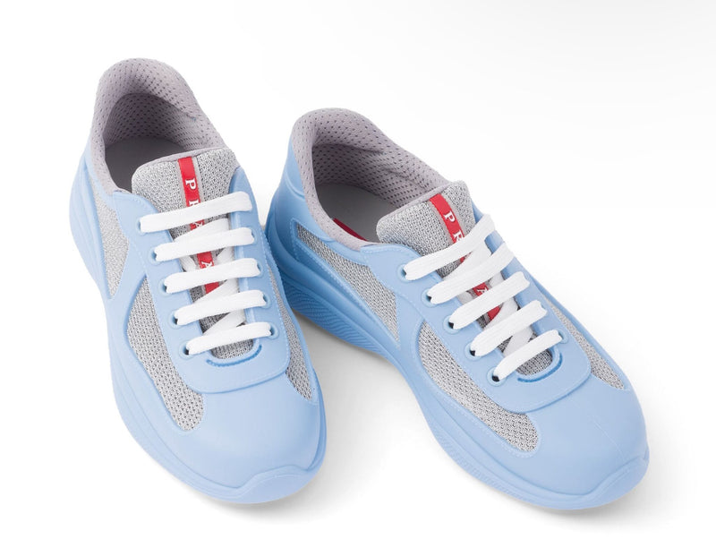 Prada Americas Cup Baby Blue Sneaker