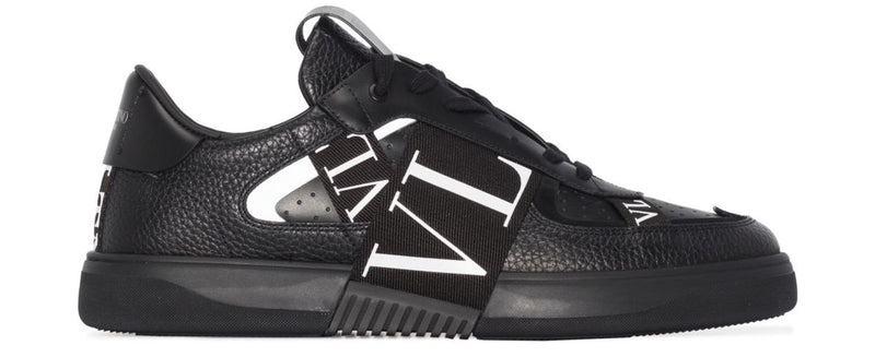 Valentino Garavani VL7N Low Top Leather Black Sneakers