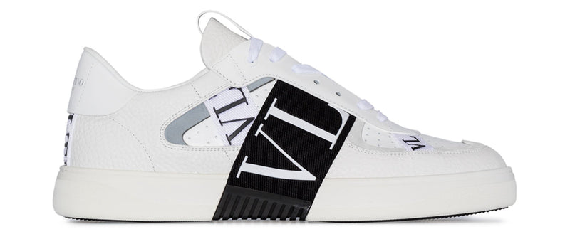 Valentino Garavani VL7N Low Top Leather White Sneakers