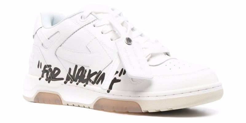 Off-White Out Of Office “For Walking” White Sneakers