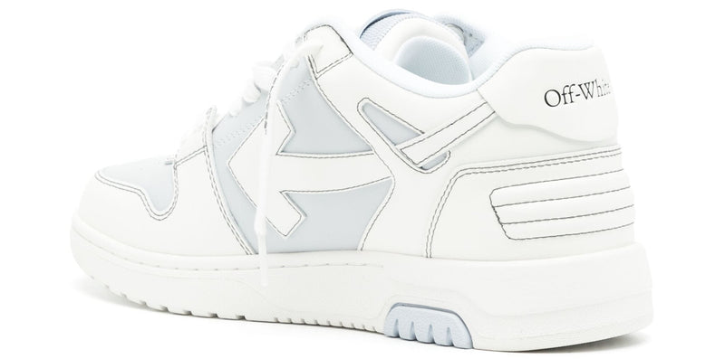 Off-White Out Of Office Leather White Ice Blue Sneakers