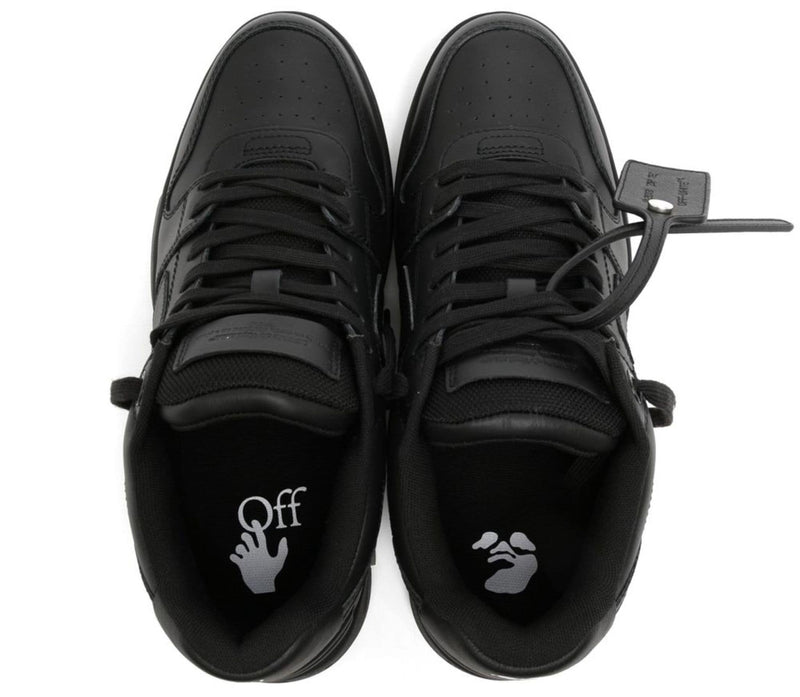 Off-White Out Of Office Low-Top Black Sneakers