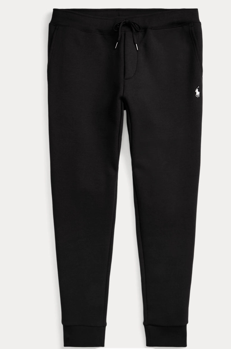 Ralph Lauren Double-Knit Jogging Bottom Black