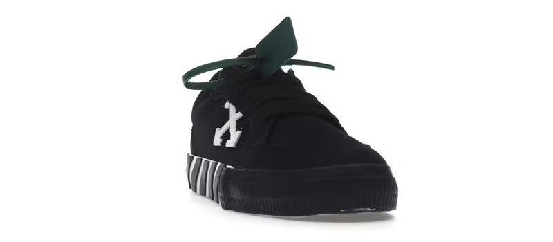 Off-White Vulcanized Low Canvas Black White