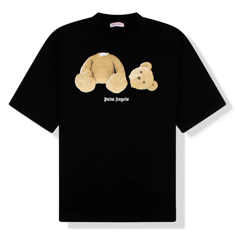 Palm Angels Kill the Bear Black Brown T Shirt