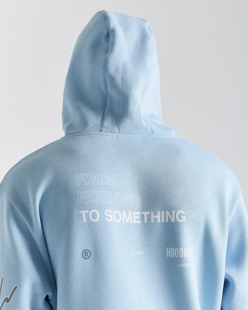 Hoodrich Caliber Hoodie Blue/White