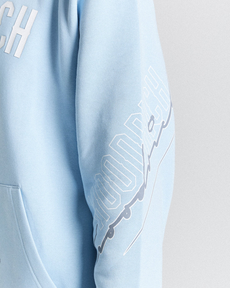 Hoodrich Caliber Hoodie Blue/White