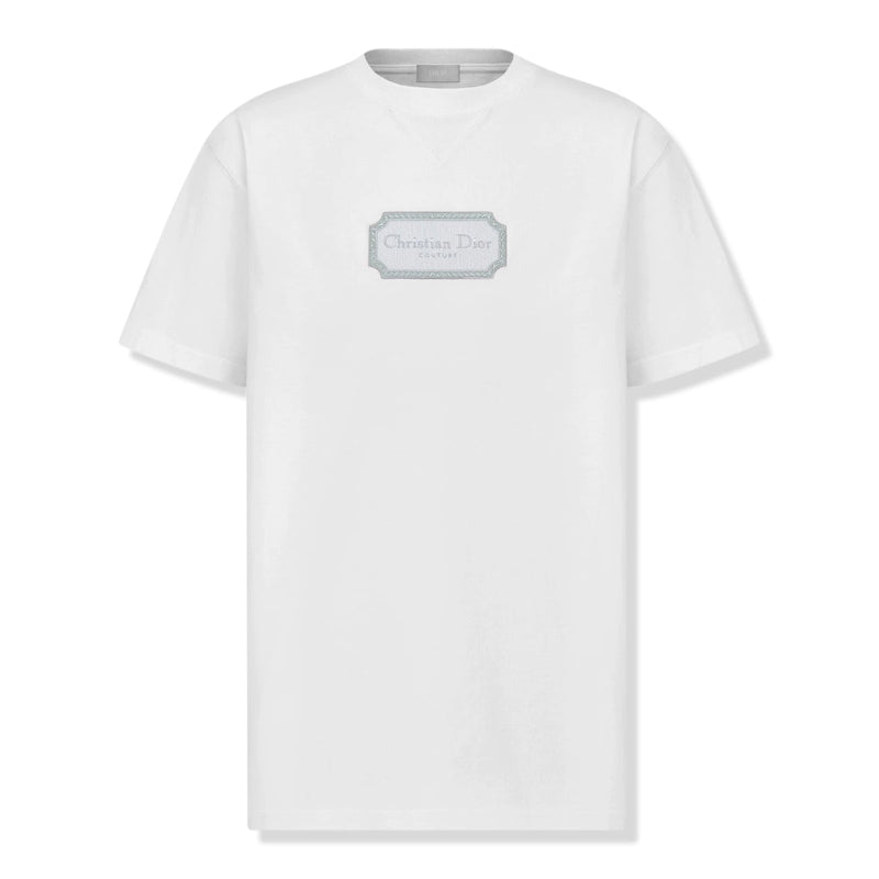 Dior Couture Relaxed Fit Cotton White T-Shirt