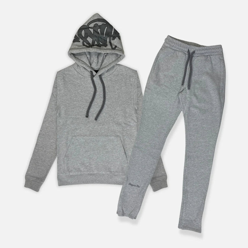 Syna World Logo Tracksuit Grey Black