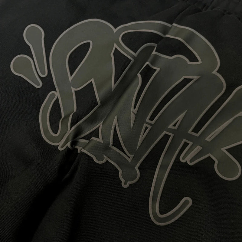 Syna World Logo Tracksuit Black Grey