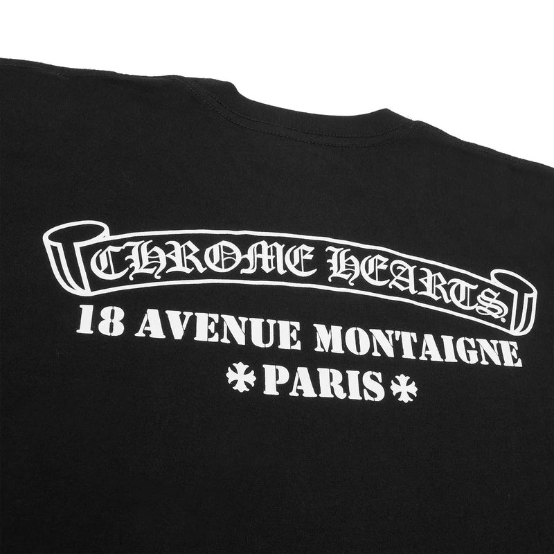 Chrome Hearts Paris Exclusive Black T Shirt