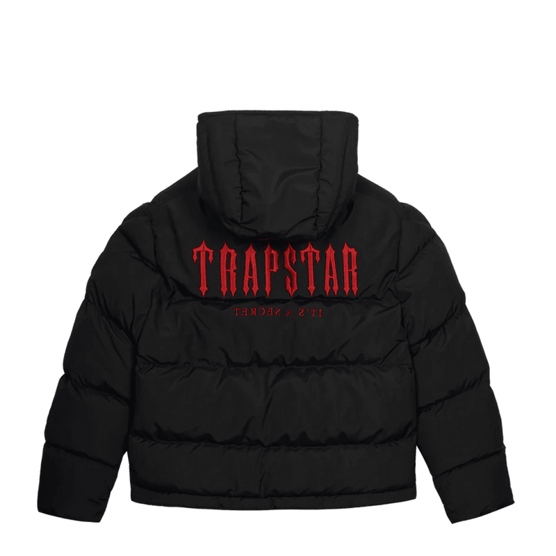 Trapstar Decoded Hooded Puffer Jacket 2.0 Infrared Edition