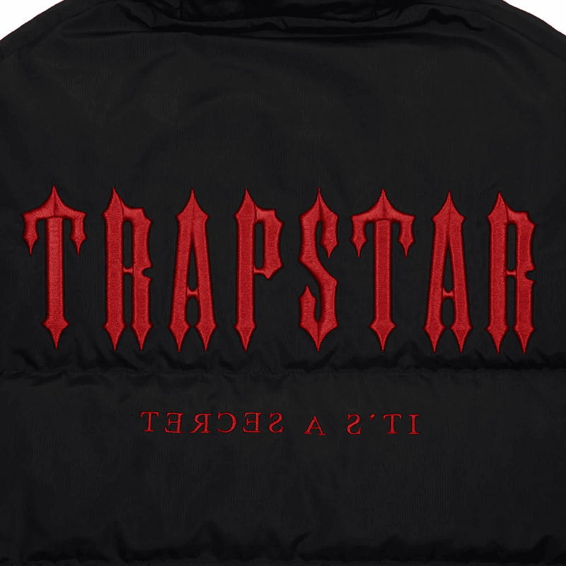 Trapstar Decoded Hooded Puffer Jacket 2.0 Infrared Edition