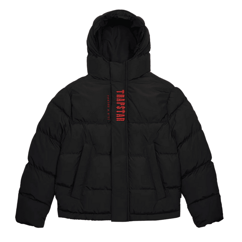 Trapstar Decoded Hooded Puffer Jacket 2.0 Infrared Edition